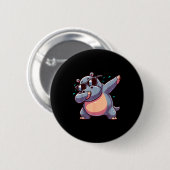 Badge Rond 5 Cm Dabbing Hip (Devant & derrière)