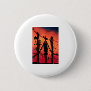 Badge Rond 5 Cm Dabbing Siren Head Mème vintage c