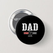 Badge Rond 5 Cm Dad 2026 Loading Dad Est. 2026, Father 2026 New Da (Devant & derrière)