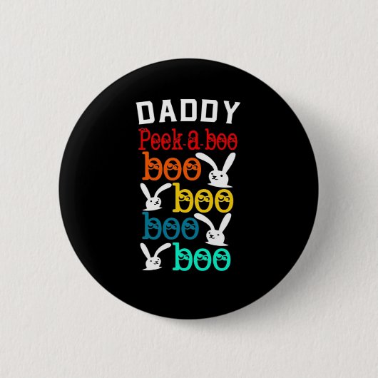 Badge Rond 5 Cm Daddy Bunny Jeu Pour Hommes_S Nouveauté (Devant)