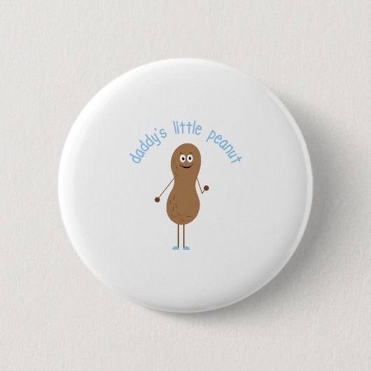 Badge Rond 5 Cm Daddy Little Peanut (Devant)