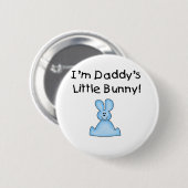 BADGE ROND 5 CM DADDYBUNNYPINK (Devant & derrière)