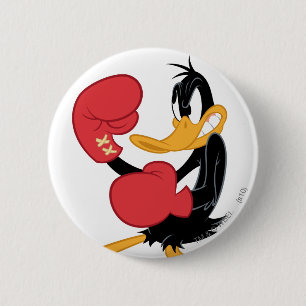 Badge Rond 5 Cm DAFFY DUCK™ la boîte