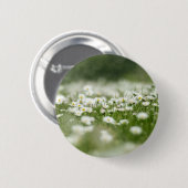 Badge Rond 5 Cm Daisy Meadow (Devant & derrière)