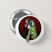 Badge Rond 5 Cm Dake et Tommy (Devant & derrière)