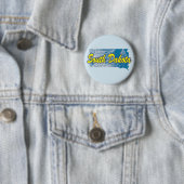 Badge Rond 5 Cm Dakota du Sud (En situation)