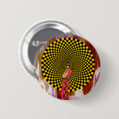 Badge Rond 5 Cm Daliance de Michael Moffa (Devant & derrière)