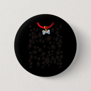 Badge Rond 5 Cm Dalmations de costume de chien Spots Chiot Imprime