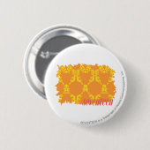 Badge Rond 5 Cm Damassé 4 jaune-orange (Devant & derrière)