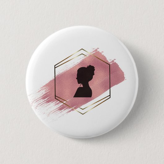 Badge Rond 5 Cm Dame Bliss (Devant)