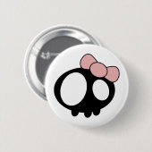 Badge Rond 5 Cm Dame obscure (Devant & derrière)