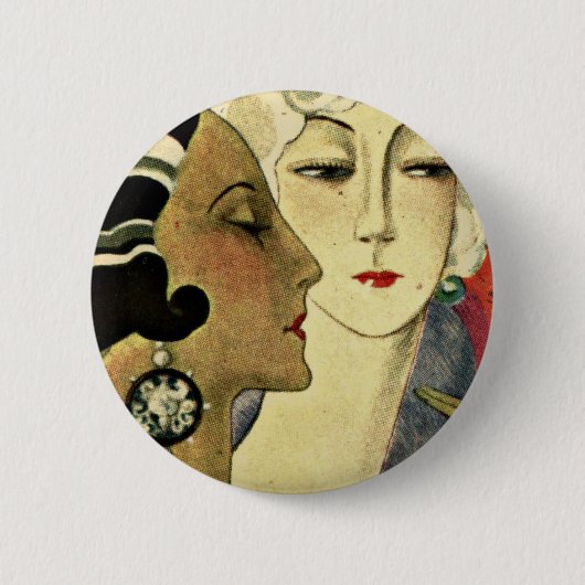 Badge Rond 5 Cm Dames Aer Deco (Devant)