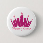 Badge Rond 5 Cm Dancing Queen (Devant)