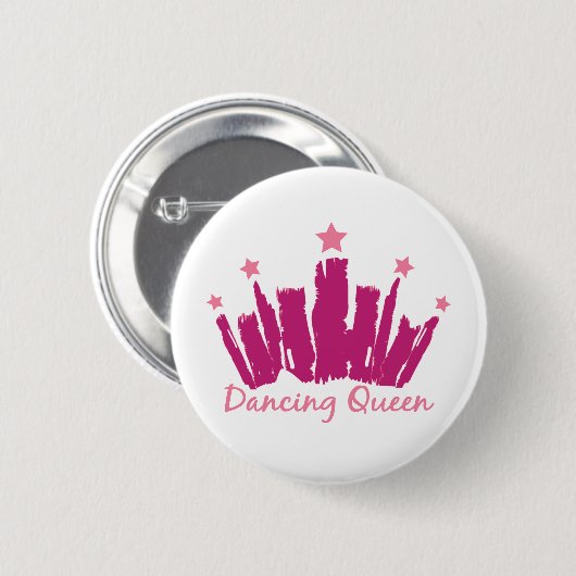 Badge Rond 5 Cm Dancing Queen (Devant & derrière)