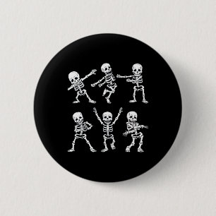 Badge Rond 5 Cm Dancing Skeletons Dance Challenge Boys Girl