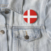 Badge Rond 5 Cm Danemark (En situation)