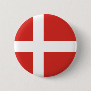 Badge Rond 5 Cm Danemark