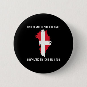 Badge Rond 5 Cm Danemark Groenland Pas À Vendre Traduction Danemar