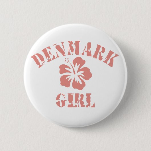 Badge Rond 5 Cm Danoise Rose (Devant)