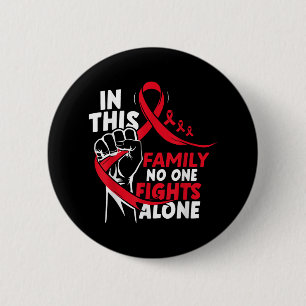 Badge Rond 5 Cm Dans cette famille combattent seul la sensibilisat