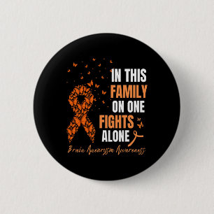 Badge Rond 5 Cm Dans cette famille personne ne se bat seul Anévris