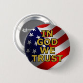 Badge Rond 5 Cm Dans Dieu nous faisons confiance (Devant & derrière)