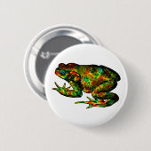 BADGE ROND 5 CM DANS LA FORÊT TROPICALE (Devant & derrière)