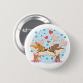 Badge Rond 5 Cm dans l'amour (Devant & derrière)