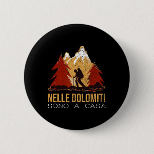 Badge Rond 5 Cm Dans les Dolomites sont chez eux Excursions Ski Mo