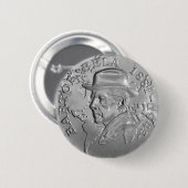 BADGE ROND 5 CM DANS MEMORIAM BARTÓK BÉLA (Devant & derrière)