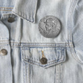 BADGE ROND 5 CM DANS MEMORIAM BARTÓK BÉLA (En situation)
