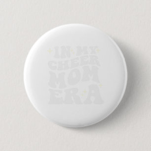 Badge Rond 5 Cm Dans mon époque de maman cheerleading Football Gam