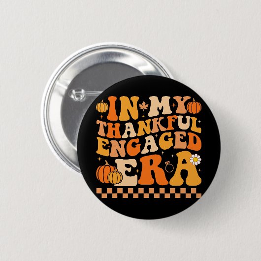 Badge Rond 5 Cm Dans Mon Époque De Réflexion Engagée Super Mariage (Devant & derrière)