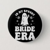Badge Rond 5 Cm Dans Mon Époque Éffrayante Mariée Halloween Bachel (Devant)