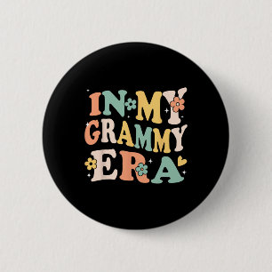 Badge Rond 5 Cm Dans Mon Époque Grammy Drôle Sarcastique Super Mot
