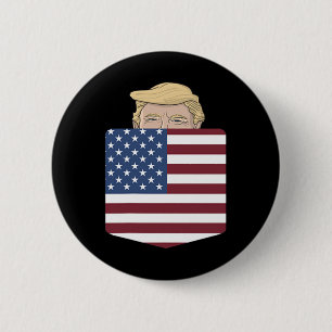 Badge Rond 5 Cm Dans Votre Poche Élection Américaine Trump Pour 20