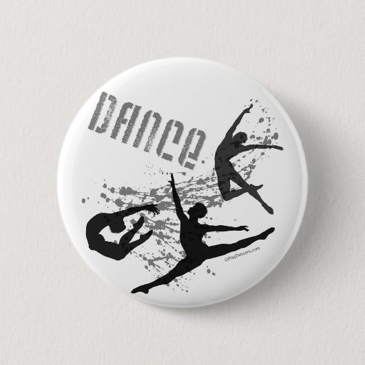 Badge Rond 5 Cm Danse (Devant)