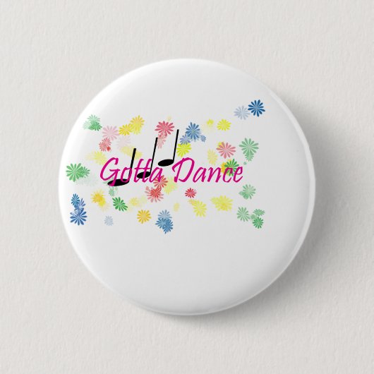 Badge Rond 5 Cm danse (Devant)