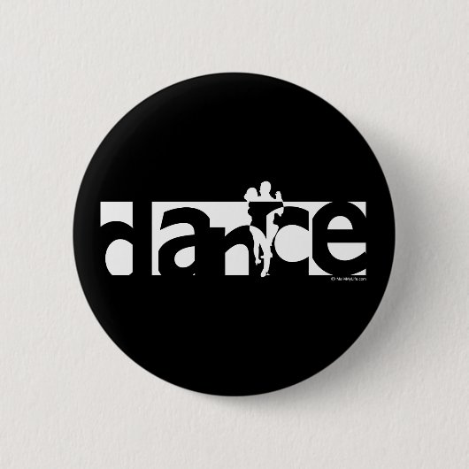 Badge Rond 5 Cm Danse (Devant)