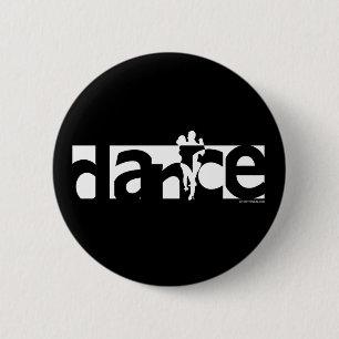 Badge Rond 5 Cm Danse