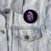 Badge Rond 5 Cm Danse 3D (été) (En situation)