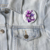 Badge Rond 5 Cm danse 3D (été) (En situation)