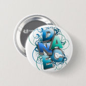 Badge Rond 5 Cm danse 3D (ressort) (Devant & derrière)