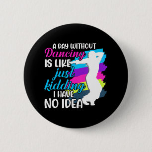 Badge Rond 5 Cm Danse contemporaine Danse contemporaine