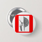 Badge Rond 5 Cm danse de Martha Graham (Devant & derrière)