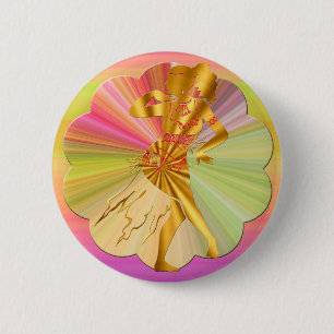 Badge Rond 5 Cm Danse de ventre