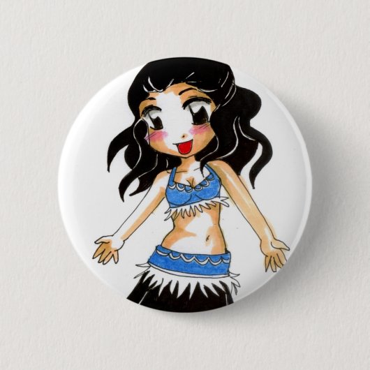 Badge Rond 5 Cm Danse de ventre - Noe (Devant)