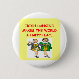 Badge Rond 5 Cm danse irlandaise