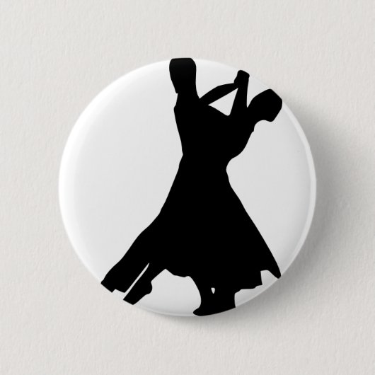 Badge Rond 5 Cm Danse standard (Devant)