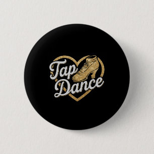 Badge Rond 5 Cm Danser Drôle Drôle Dance Jm Black Da